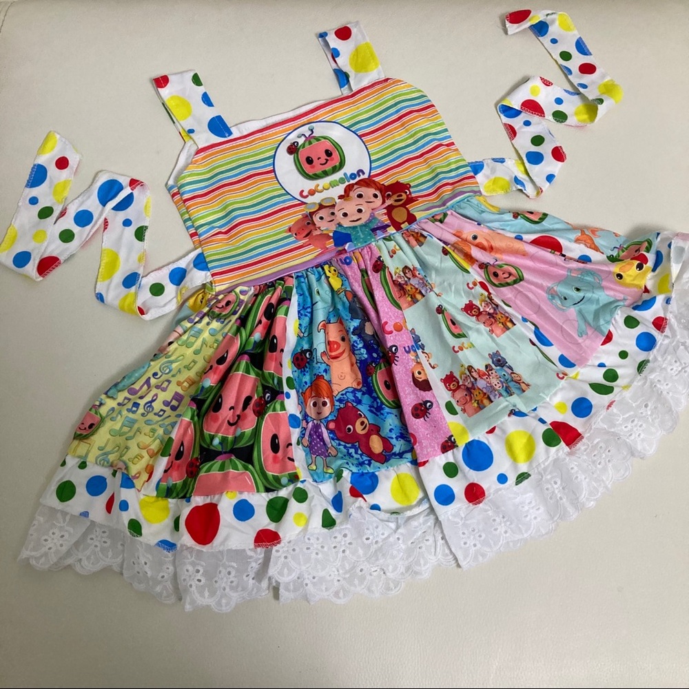 Cocomelon cute lace twirl dress - Picture 3 of 8